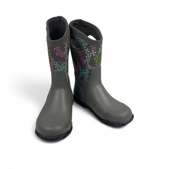 Bogs York Snow Boot Youth 4 Women 7 Gray Waterproof Insulation -20 Degrees - Picture 2 of 8